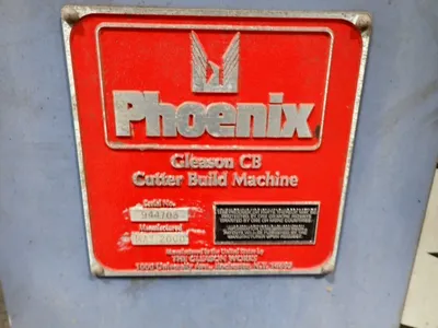 Used 2000 GLEASON PHOENIX CB Settings & Inspecting Gear Cutters Ohio US | HGR 24 #727091