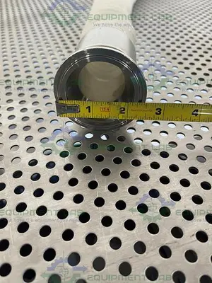 Sani Tech STHT-W-CO 44.5" Silicone Hose w/ 2" Sanitary Fitting