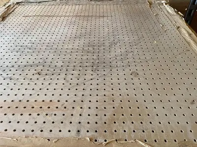 SHOPMADE 40" x 40" MOBILE DOWN-DRAFT SANDING TABLE