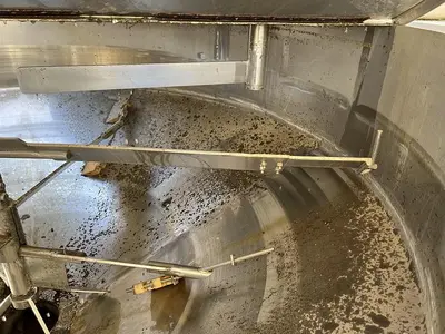 Tank, 920 Gallon, Stainless, Scrape Agitated, #S745050