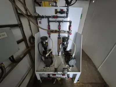 Water Treatment System w/ Clarifiers, Sand Filters, & Disc Filter
