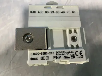 Used SMC EX600SEN5X16 PLC Ethernet Equipment Ohio US | HGR 24 #1547113