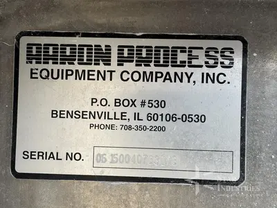 Used AARON PROCESS _UNKNOWN_ Ribbon Blenders California US | Star Industries #1254360