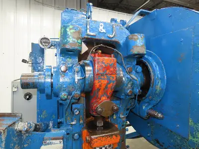L&J No 22 Mechanical OBI Punch Press 22 Ton 3" Stroke 2Hp 3Ph Air Clutch Brake