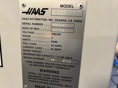 USED 2004 Haas SL-20T