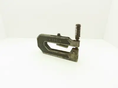 Unipunch 8H 1-1/4 Press Brake Punch C Frame 1/4" Circle 8" Throat 1-1/4" W