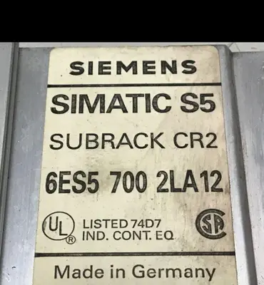 Used SIEMENS 6ES5 700-2LA12 Panel Mounts Michigan US | Ideal Machinery #1318675