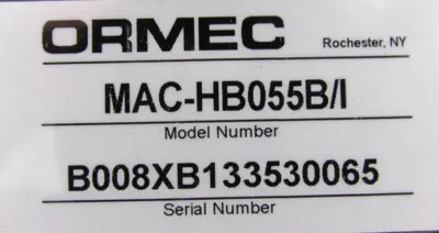 NEW ORMEC MAC-HB055B/I SERVO MOTOR MACHB055BI