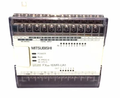 NEW MITSUBISHI FX0S-16MR-UA1-UL PROGRAMMABLE CONTROLLER FX0S16MRUA1UL