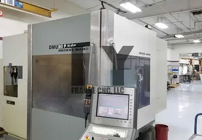 Used 2005 DMG MORI DECKEL MAHO DMU 80P HI-DYN Vertical Machining Centers (5-Axis or More) | FRANKE CNC, LLC #1382440