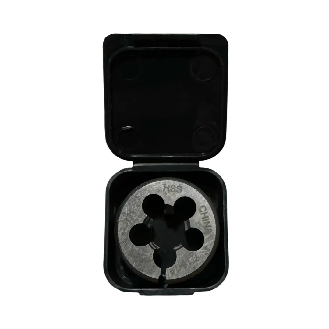 ProCut 7/16"-14 HSS Adjustable Round Die Left Hand 1" Outside Diameter