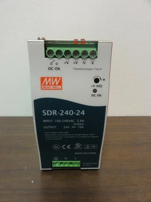 USED MEAN WELL SDR-240-24