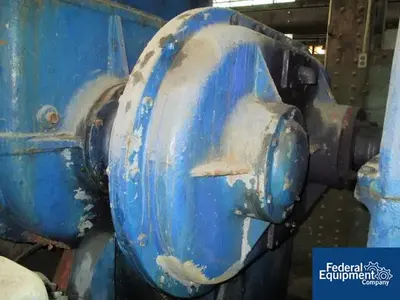 USED Readco 400 GAL READCO DOUBLE ARM MIXER, S/S, 200 HP