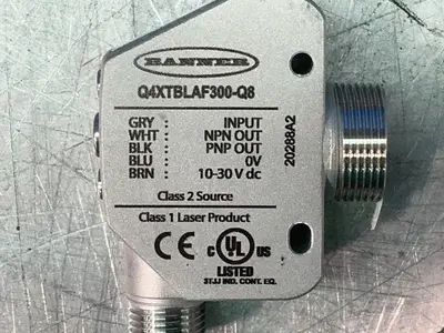 New | in-Stock BANNER Q4XTBLAF300Q8 Photoelectric Sensors Ohio US | HGR 24 #1312215