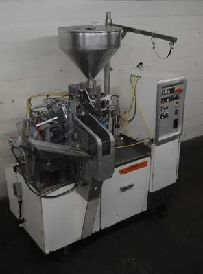 Norden model NM620HA Hot Air Automatic Tube filler and sealer -