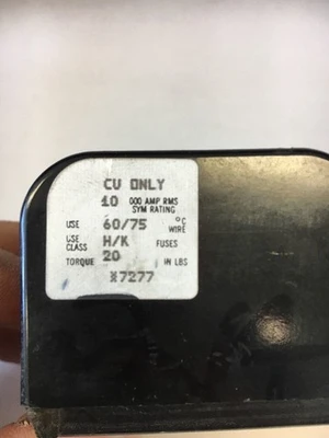 USED Gould Shawmut 60322