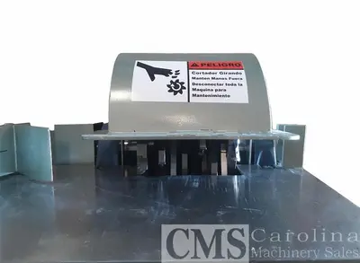 USED CUSTOM BUILT SINGLE HEAD PALLET STRINGER NOTCHER