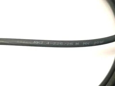 USED LUMBERG AUTOMATION SINGLE-ENDED CORDSET M12 FEMALE 25M LENGTH