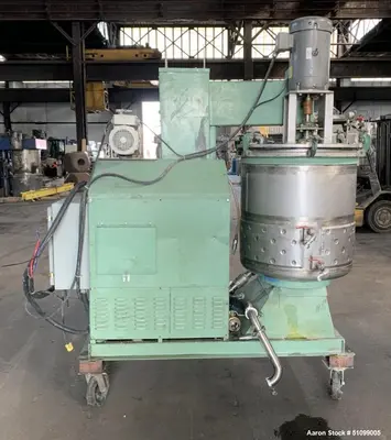 Used Twin Motion 95-Gallon Stainless Steel Vacuum Mixer – Jacketed Kettle