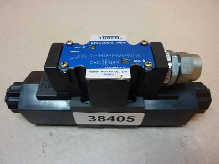 Used YUKEN DSHG-04-3H18-T-D24-50116 Valves/Fittings Michigan US | Ideal Machinery #730075