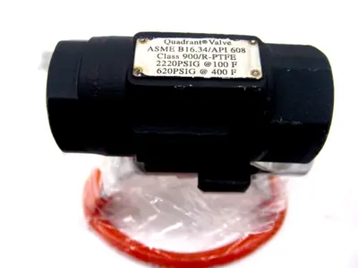 NEW LOT OF 4 APOLLO 900/R-PTFE QUADRANT VALVE 3/8" B16.34/API 6080 900RPTFE