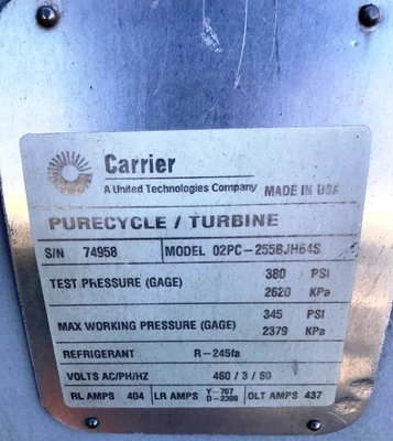 (15) PureCycle 280 KW geothermal power plants.