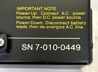 Used CHEMETRON SN7-010-0449 Miscellaneous Equipment (Electrical & Power) Ohio US | Surplus Asset Holdings #1209699