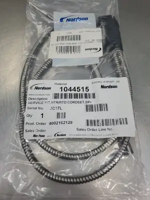 Nordson 1044515 HTR/RTD Sensor Cordset Service Kit. 5D-33