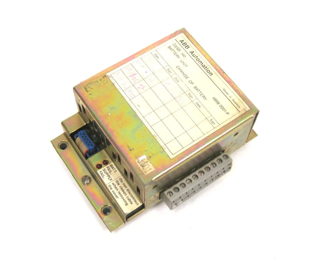 ABB DSSB-140 BATTERY UNIT DSSB140