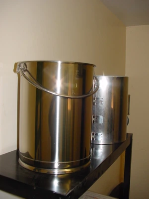 10L Stainless Steel Can with Lid