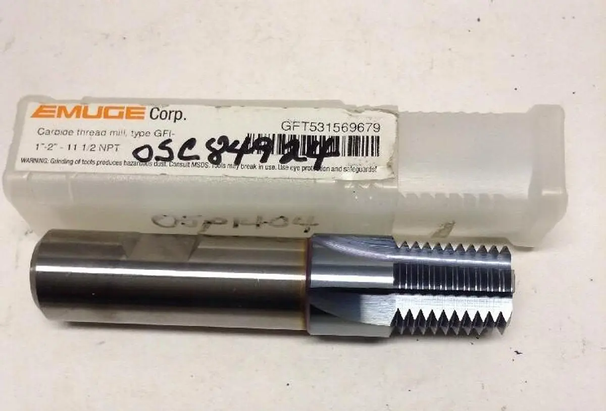 New | in-Stock EMUGE GFT531569679 Thread Mill Tools Ohio US | Surplus Asset Holdings #1235867