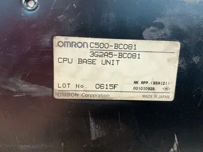 Used OMRON C500BC081  3G2A5BC081 PLC Processors Ohio US | HGR 24 #1345408