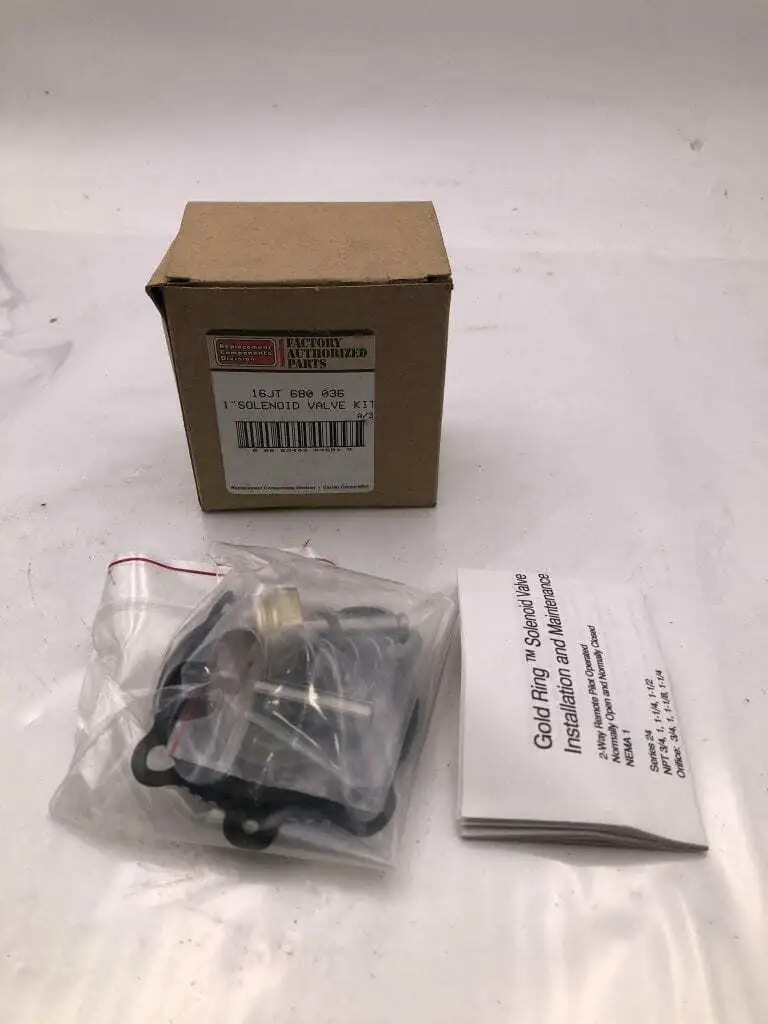 Carrier 16JT 680 036 1″ Gold Ring Solenoid Valve Kit/Replacement Part -NIB