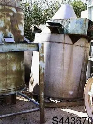 Hopper, 100 CF, S/st, Live Btm, Vibratory, #S443670