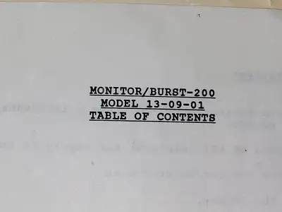 USED TESTING MACHINES INC. 13-09-01