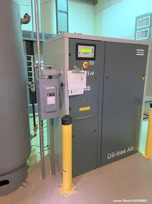 Used ATLAS COPCO SF-11 Rotary Screw & Sliding Vane Air Compressors Illinois US | Aaron Equipment #84103