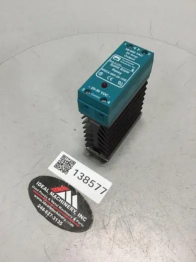 Used CONTINENTAL INDUSTRIES RSDA-660-25-1DE Relays & Switches Michigan US | Ideal Machinery #700239