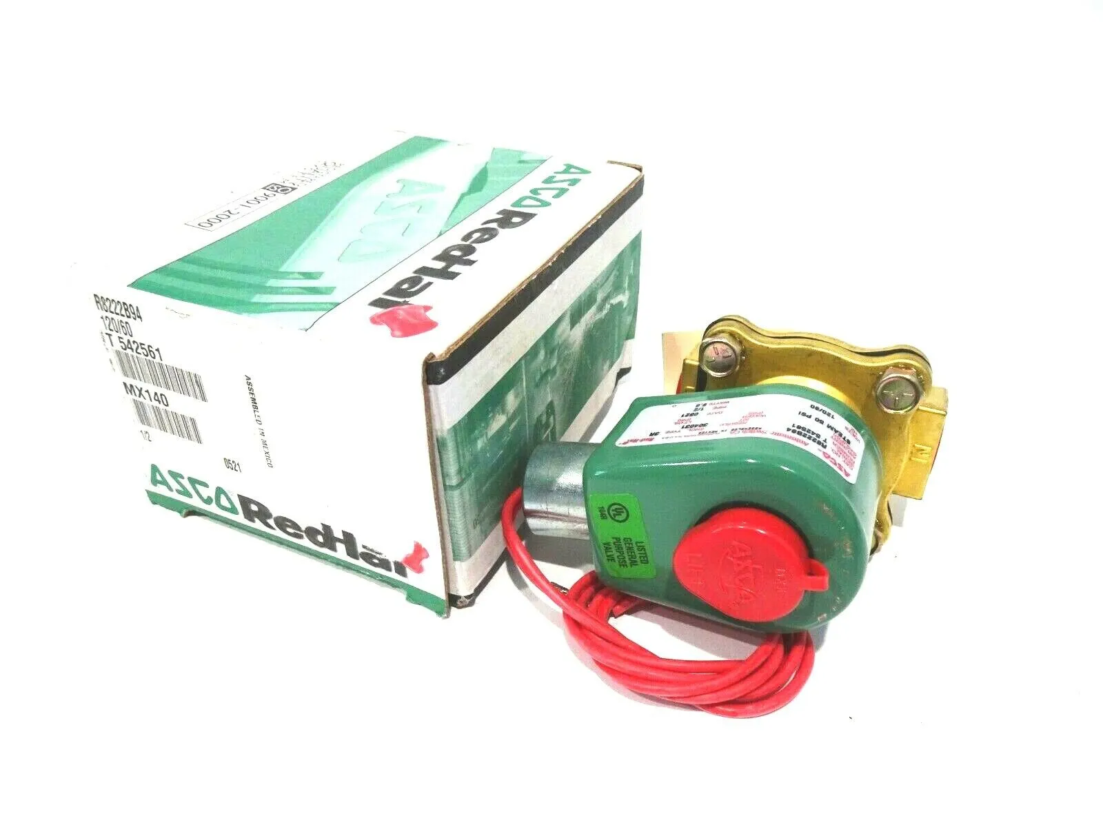 NEW ASCO R8222B94 SOLENOID VALVE 8222B94