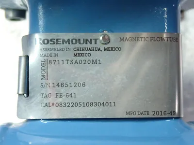 Used ROSEMOUNT 8711TSA020M1 Flowmeters Ohio US | HGR 24 #728244