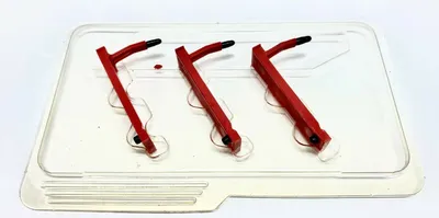 NEW GRAPHIC CONTROLS RED DISPOSABLE PEN CHESSELL RECORDER