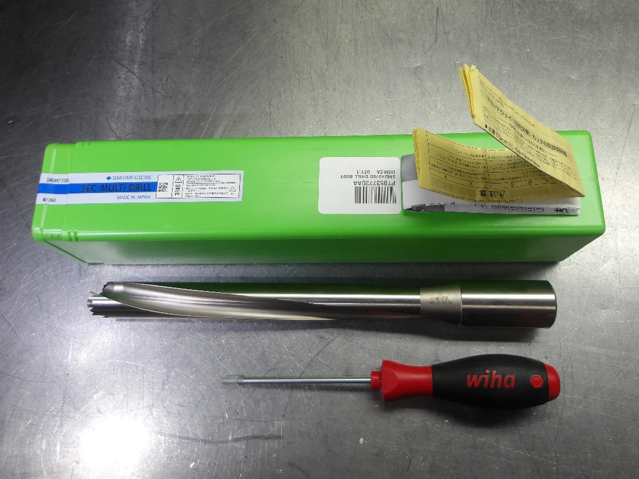Sumitomo 26.81-27.8mm Coolant Thru Indexable Drill 32mm Shank SMDH270D (LOC3000A)