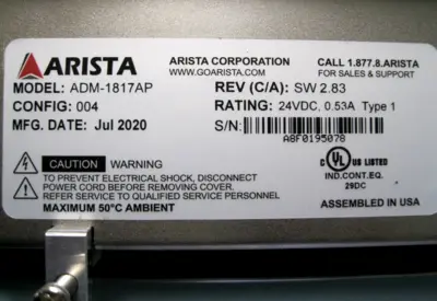 USED Arista ADM-1817AP