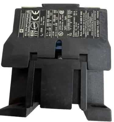 NEW TELEMECANIQUE LC1D0910G7 CONTACTOR 120V 50/60HZ