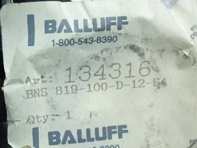NEW BALLUFF BNS819100D12