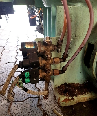 Mitsubishi SJ-35H self-cleaning oil purifier, SS bowl.