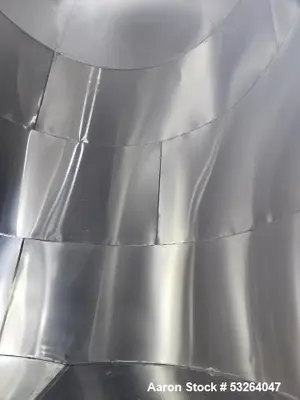 Unused 6,000 Gallon Stainless Steel Tank – 304 SS Insulated Vessel with CIP Spray Ball & Dual Discharge