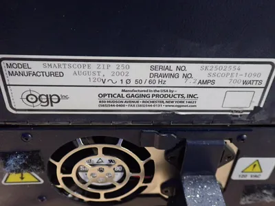 Used 2002 OPTICAL GAGING PRODUCTS SMARTSCOPE ZIP 250 Vision Measuring Machines Ohio US | HGR 24 #797148