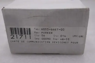 PARKER 6055-DNET-00 DEVICENET COMMS CARD SSD - NEW IN BOX - STOCK GF530A