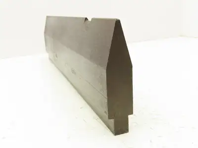 Press Brake Punch Die 18" Long 30° V 1-1/16" W 3-3/4" H 5/8" Tang