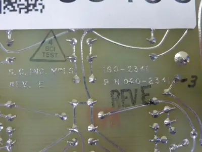 USED SCI 080-2341-3 REV E